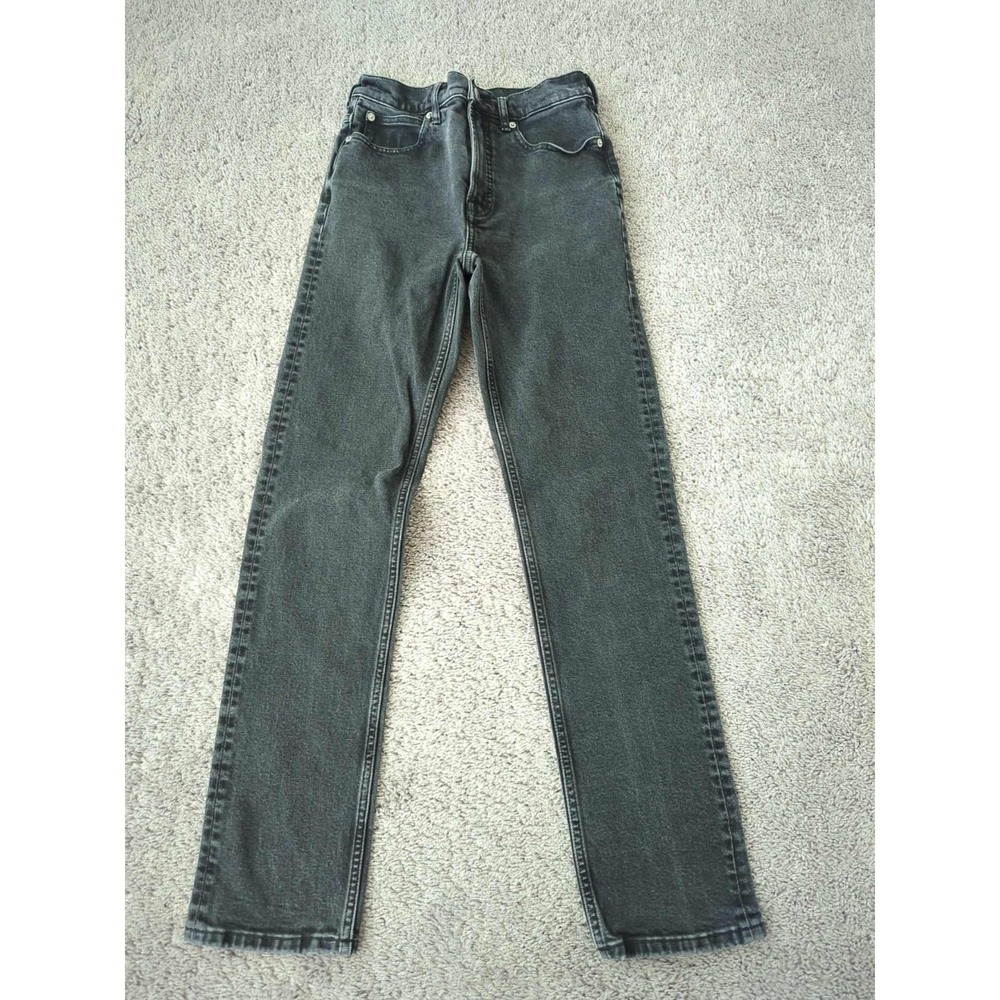 Everlane Jeans Womens 25 Black The Way High Rise Slim Stretch Casual